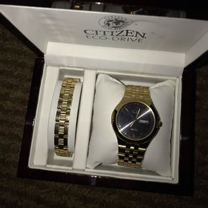 Citizens Eco-Drive Watch and Bracelet